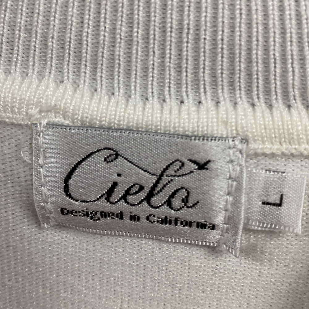 Cielo White Knit Top - Picture 4 of 9